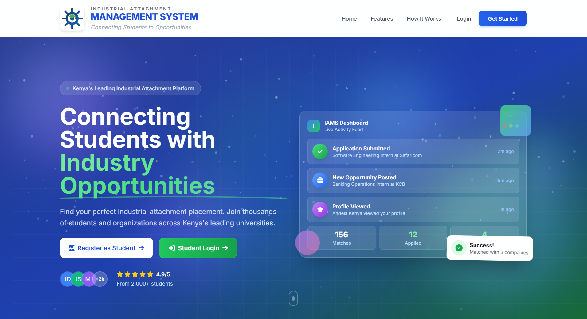 Attachment Portal website preview