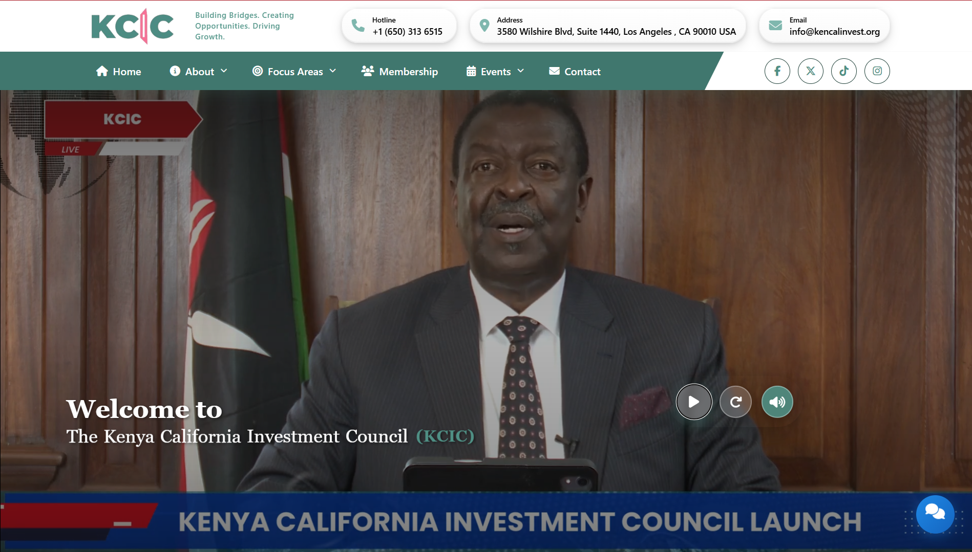 Kencal Investments website preview